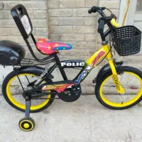 دوچرخه۱۶ کاملا سالم بدون خط وخش لاستیک نو تیوپی