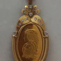 مدال شمش بسیار شکیل وزیبا|جواهرات|همدان, |دیوار