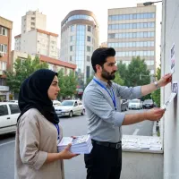 تراکت پخش کن هستیم