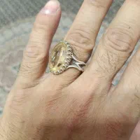 انگشتر مردانه نقره