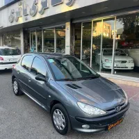 پژو206 تیپ 2خاکستری مدل97 نقدو اقساط