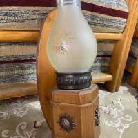 ۸ عدد چراغ چوبی فانوسی