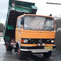 خاور کمپرسی حمل ماسه بلوک پوکه آجر