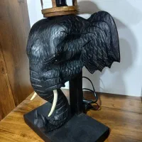 مجسمه چوبی فیل تایلندی|مجسمه، تندیس، ماکت|تهران, نعمت‌آباد|دیوار