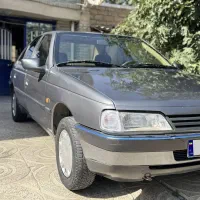 405 خاکستری ۹۱ دوگانە کارخانە|خودرو سواری و وانت|اشنویه, |دیوار