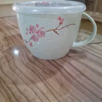 ظرف درب دار برای  غذای کودک وبرای سوپ وآب مرغ|ظروف نگهدارنده، پلاستیکی، یک‌بارمصرف|رشت, دیانتی|دیوار