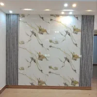 تی وی والtv قرنیز ماربل دیوارکوب پی وی سی pvc ترمو|خدمات پیشه و مهارت|نجف‌آباد, باهنر|دیوار