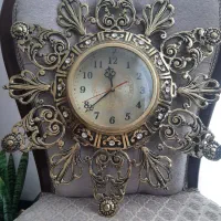 ساعت دیواری جنس برنز