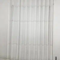 پرده حریر مدل دار