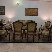 مبل کلاسیک کاملا چوب وسبک