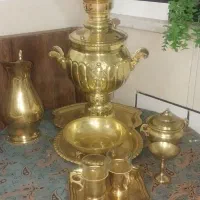 سماور برنجی
