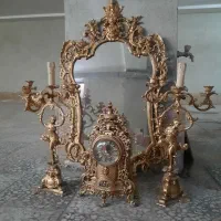 اینه شمعدان برنج نو