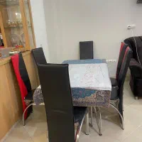 فروش مبل ۸نفره و میز نهارخوری ۶نفره قیمت استثنایی|مبلمان خانگی و میز عسلی|شیراز, باغ تخت|دیوار