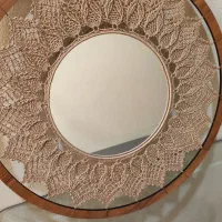 دیوار کوب  ماندالا دستبافت|صنایع دستی و سایر لوازم تزئینی|شاهین‌شهر, طالقانی|دیوار