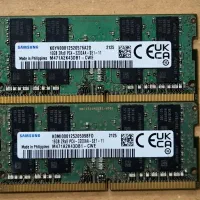 رم لپ تاپ سامسونگ دوکاناله 16GB مدل DDR4 باس 3200