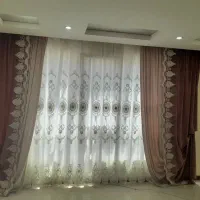 پرده و لوستر
