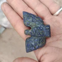 لاجورد با رگه های طلا