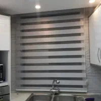 پرده زبرا طوسی