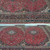 چهار تخته فرش دستبافت ۱۲متری کاشان شبیه به هم