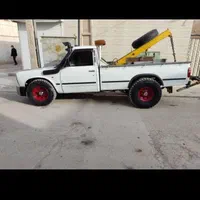 امداد خودرو چرخ گیر یدکش جرثقیل نیسان