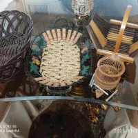 سبد دست ساز چوبی