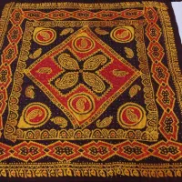 روسری ترکمنی اصل ابریشم|کلکسیون اشیاء عتیقه|بندر ترکمن, |دیوار