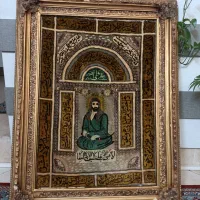 تابلو فرش دستبافت تمام کرک قدیمی