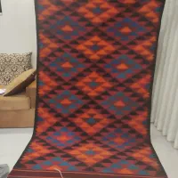 گلیم دورویه با رنگ بندی بسیار زیبا وسالم|گلیم، جاجیم، گبه|مشهد, جاهد شهر|دیوار