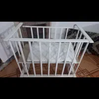 حراج تخت خواب کودک چوبی سالم