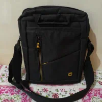 کیف رو دوشی مشکی بنددار