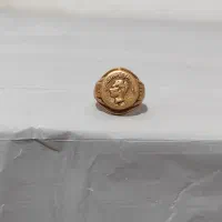 انگشتر و ساعت قدیمی مسوار و برنجه
