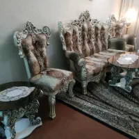 مبل 7نفره سلطنتی و بوفه و نهار خوری ۴ نفره|مبلمان خانگی و میز عسلی|تهران, مشیریه|دیوار