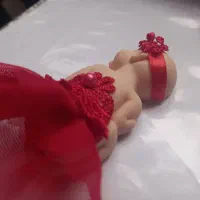 مجسمه نوزاد خمیر چینی|صنایع دستی و سایر لوازم تزئینی|اصفهان, باغ زرشک|دیوار