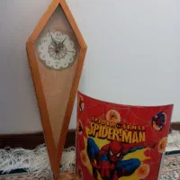 آباژور، چراغ اتاق کودک نو،ساعت چوبی دیواری|چراغ خواب و آباژور|قم, انسجام|دیوار