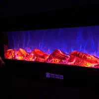 شومینه برقی|بخاری، هیتر، شومینه|ارومیه, |دیوار