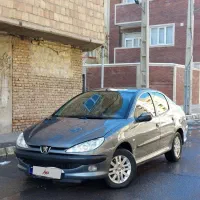 پژو206SDV8مدل96 بدون رنگ کارمندی