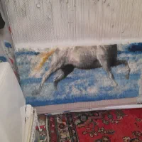 دار قالی ۳۷۰ لایه ۵۱۳ گره و ۵۹ رنگ