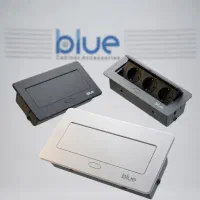 کلید پریز توکار کابینی BLUE ( وایرلس دار +20تنوع )