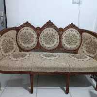 مبل قدیمی 7 نفره سلطنتی