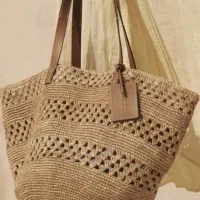 کیف رافیا و مکرومه|کیف، کفش، کمربند|قزوین, |دیوار