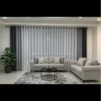 پرده حریر و والن