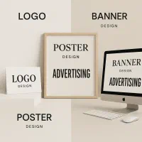طراحی لوگو و بنر و پوستر و کارت ویزیت و سایر ....