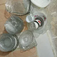 وسایل شیشه برای خانه باغ