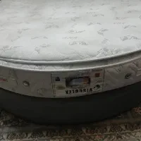 تشک گرد دو نفره، طبی به همراه باکس زیر