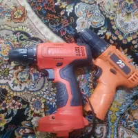 دو عدد دریل شارژی سالم از همه نظر پر قدرت