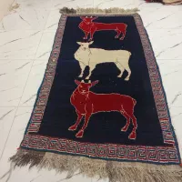 فرش ترکی تمام پشم دستباف قدیمی سالم