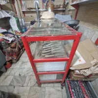 ویترین ایستاده و ویترین دو متری فلزی سنگین