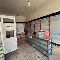 ویترین فلزی ۲متری با شیشه