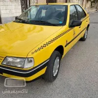 تاکسی زرد پژو 405 خط ویژه تنکابن سلمانشهر