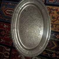 گلدان و سینی قلمکاری|کلکسیون اشیاء عتیقه|تهران, مخصوص|دیوار